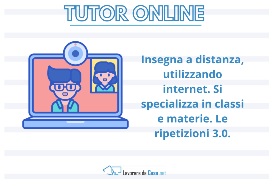 Tutor Online - infografica